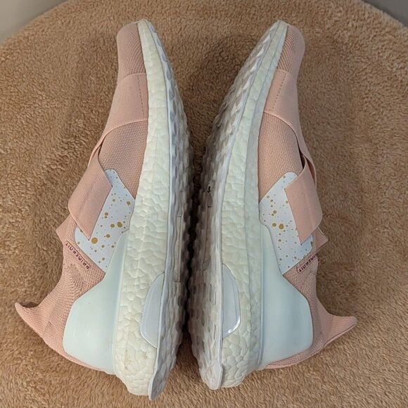 Adidas Size 7.5 Pink Women's Ultraboost 5.0 DNA Running Vapour Sneakers - Picture 4 of 10